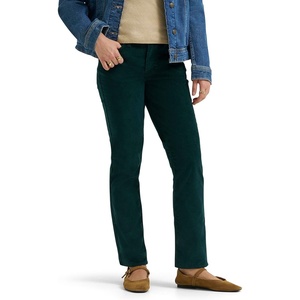 Lee Women’s Legendary Mid Rise Straight Leg Jean(Ponderosa Pine Corduroy)