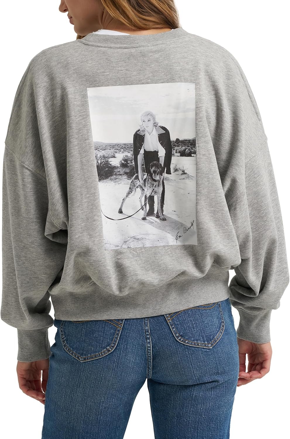 image:imageLee Womens X Marilyn Monroe SweatshirtGray