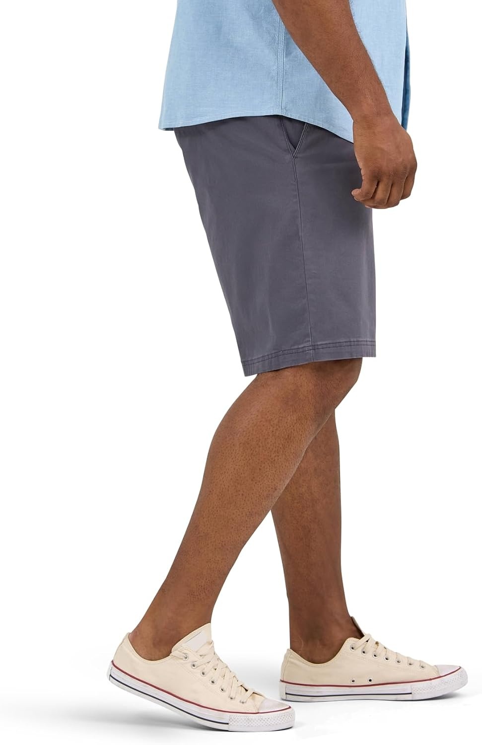 image:imageLee Mens Big amp Tall Extreme Motion Flat Front ShortCharcoal Gray