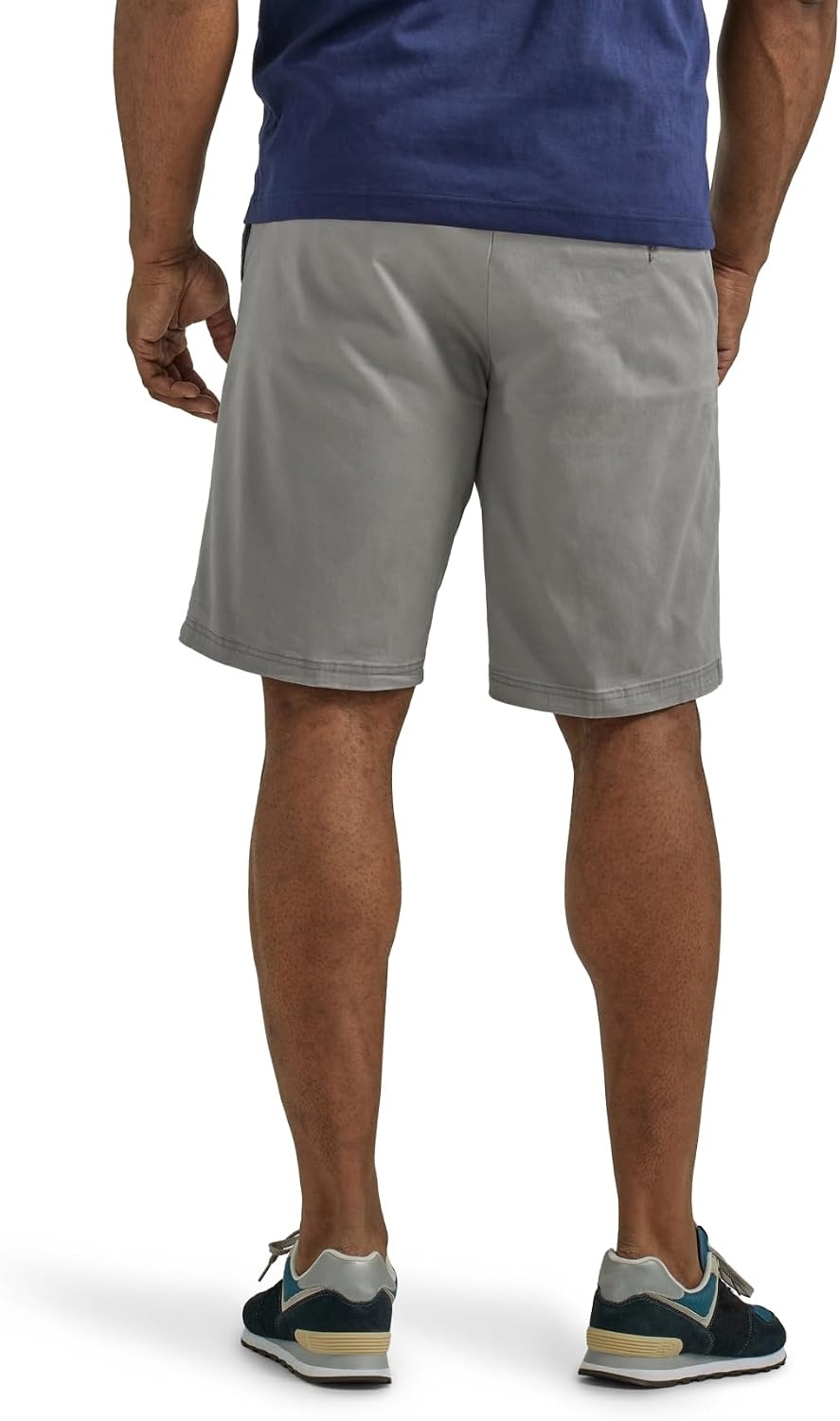 image:imageLee Mens Big amp Tall Extreme Motion Flat Front ShortIron
