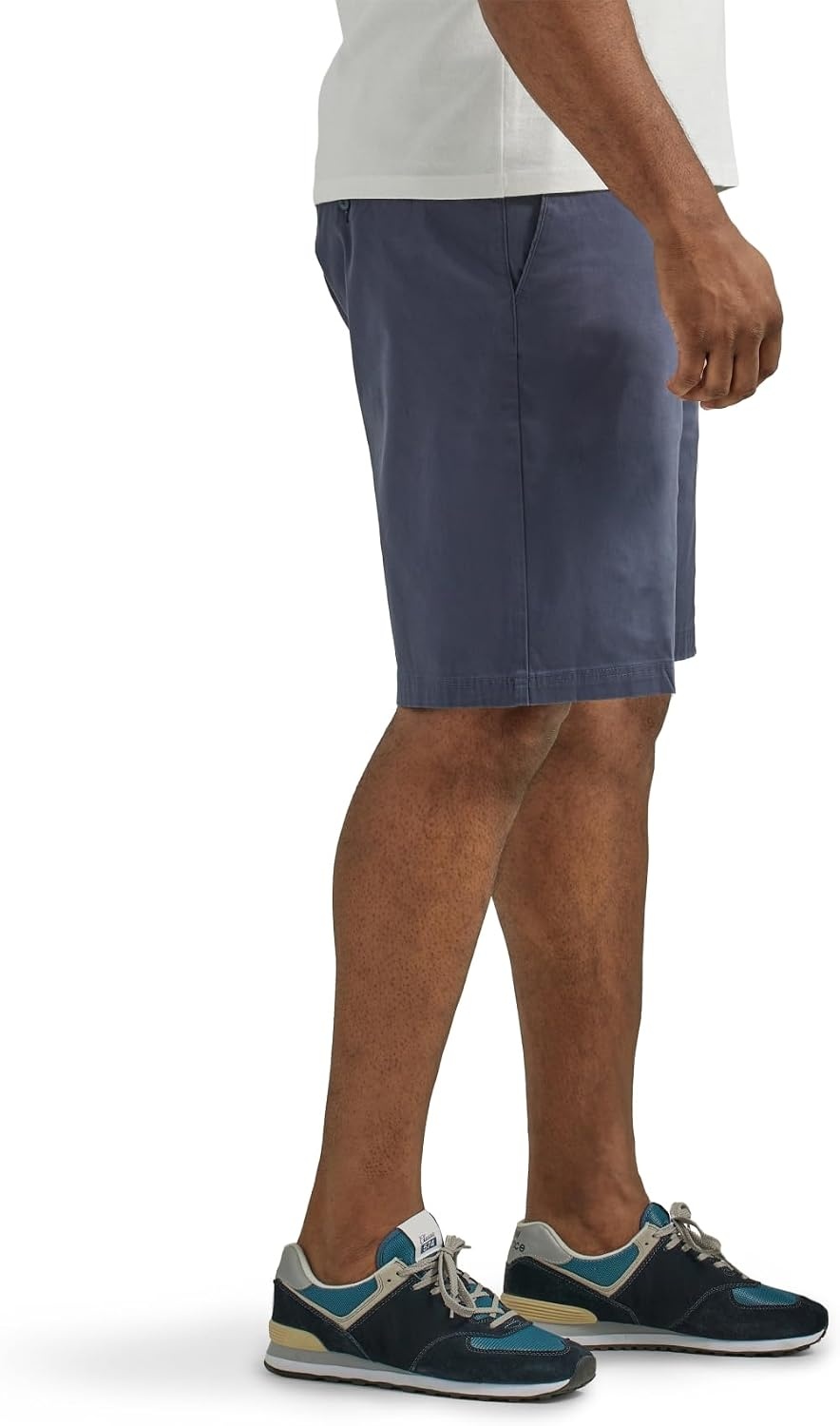 image:imageLee Mens Big amp Tall Extreme Motion Flat Front ShortNavy