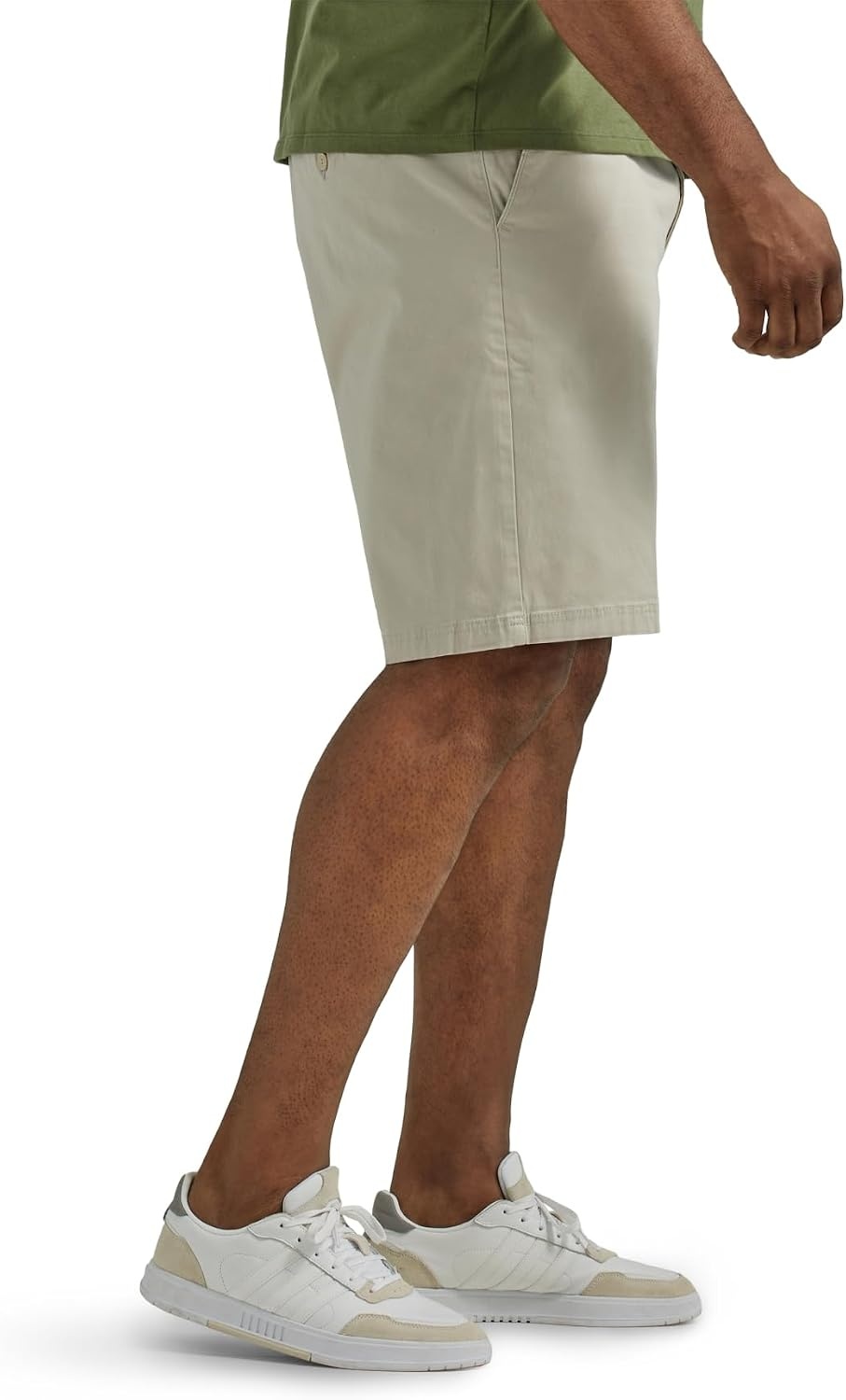 image:imageLee Mens Big amp Tall Extreme Motion Flat Front ShortStone