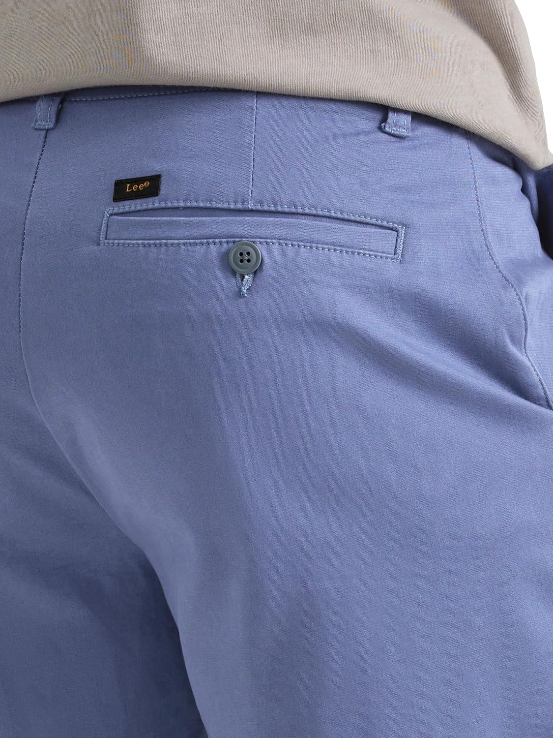 image:imageLee Mens Big amp Tall Extreme Motion Flat Front ShortSurf Blue
