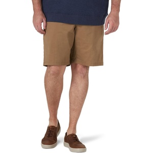 Lee Men’s Big & Tall Extreme Motion Flat Front Short(Original Khaki)