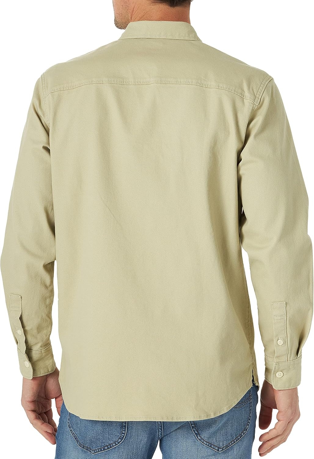 image:imageLee Mens All Purpose Classic Fit Long Sleeve ShirtStone Calvary Twill