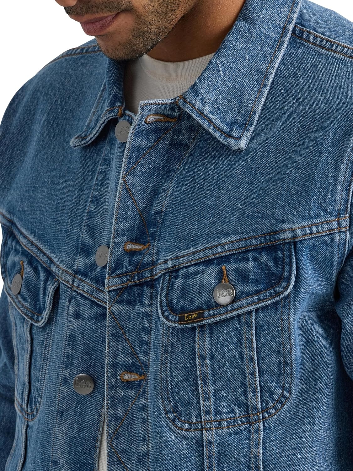 image:imageLee Mens Legendary Classic Rider JacketMeadow