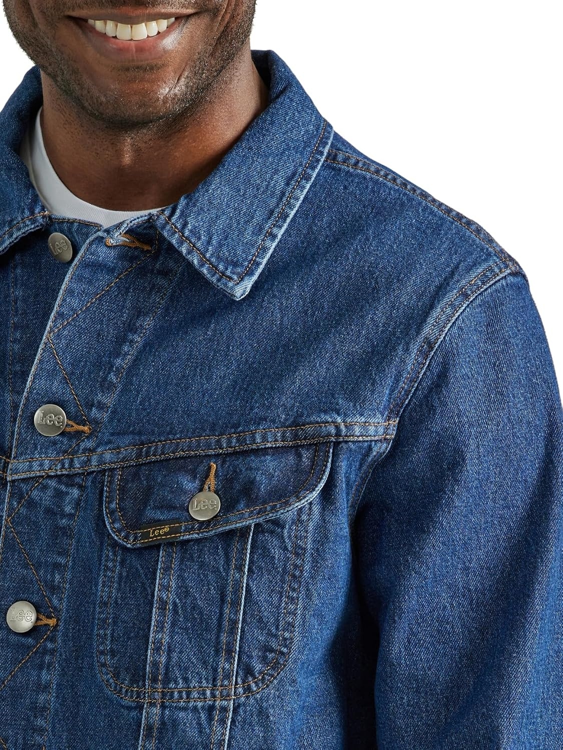 image:imageLee Mens Legendary Classic Rider JacketMid Dark
