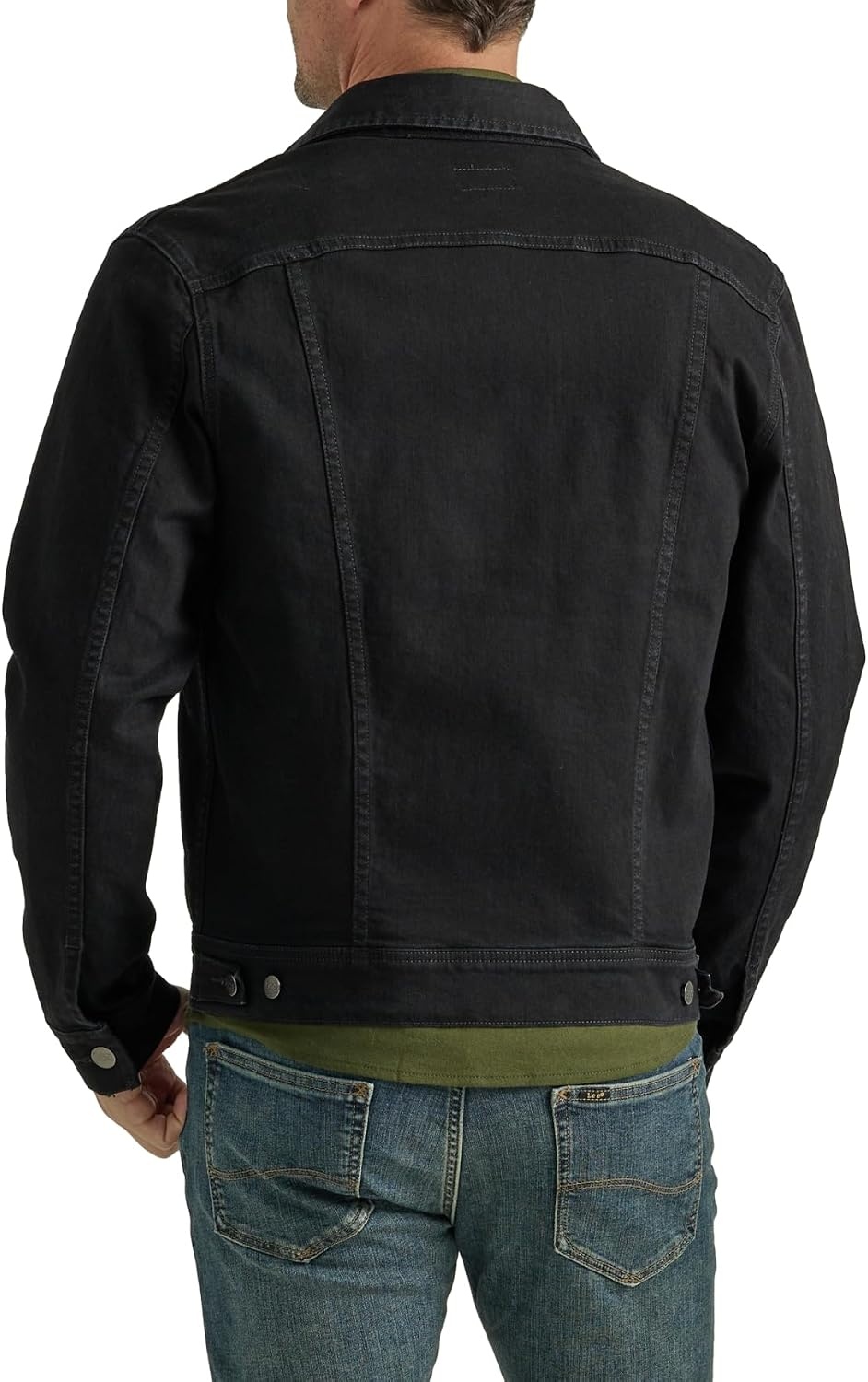 image:imageLee Mens Legendary Classic Rider JacketOverdye Black