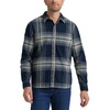 Rivet Navy Plaid