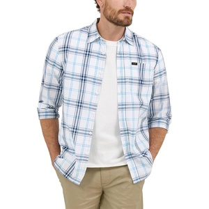 Lee Men’s All Purpose Classic Fit Long Sleeve Shirt(Orion Plaid)