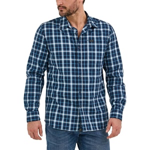 Lee Men’s All Purpose Classic Fit Long Sleeve Shirt(Rivet Navy Plaid)