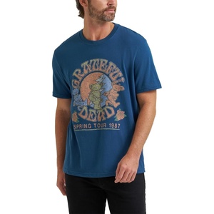 Lee Men’s Jukebox Favorites Graphic Tees(Grateful Dead Dark Denim)
