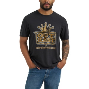 Lee Men’s Jukebox Favorites Graphic Tees(Outcast Jet Black)