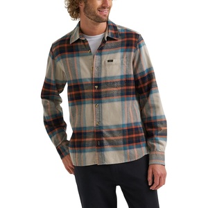 Lee Men’s Legendary All Purpose Flannel Long Sleeve Shirt(Abbey Stone Plaid)