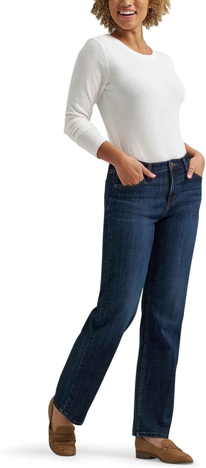 image:imageLee Womens Legendary Relaxed Straight JeanBewitched