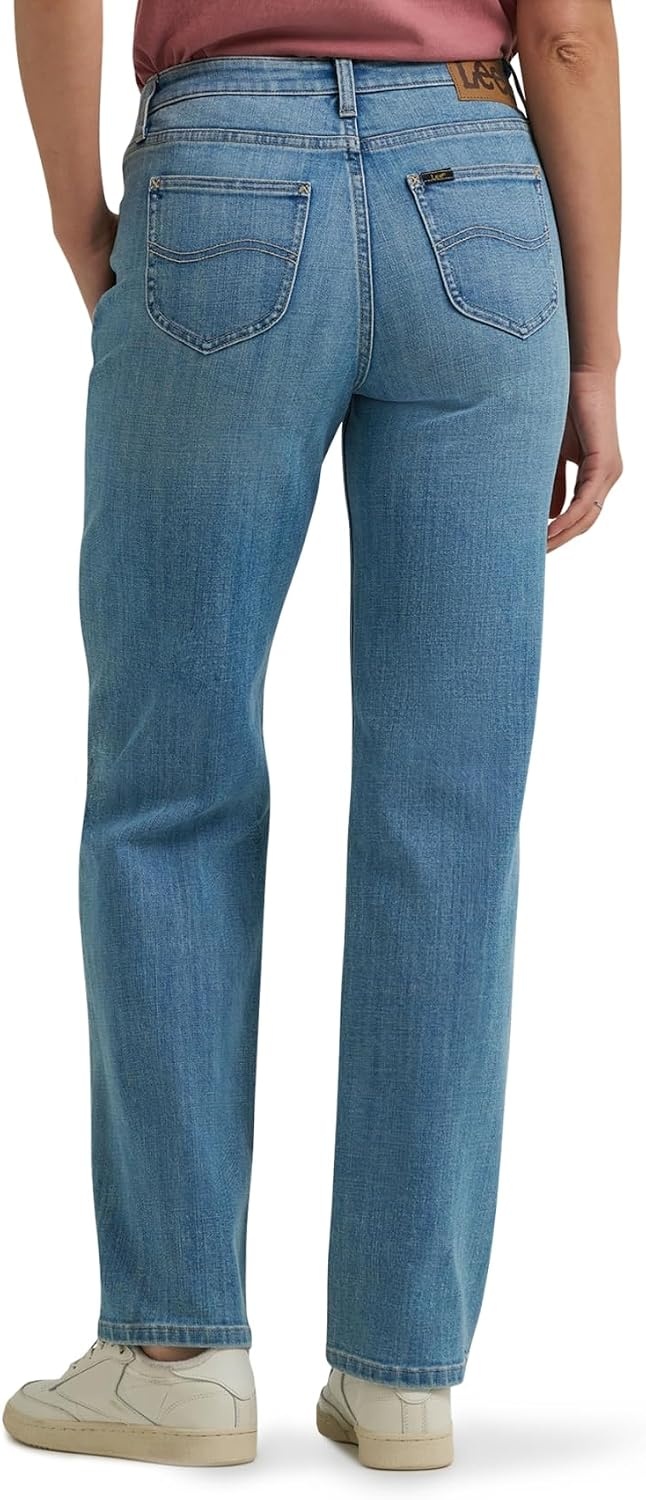 image:imageLee Womens Legendary Relaxed Straight JeanInspire Blue