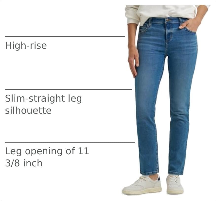 image:imageLee Womens Legendary Slim Straight JeanOn the Move