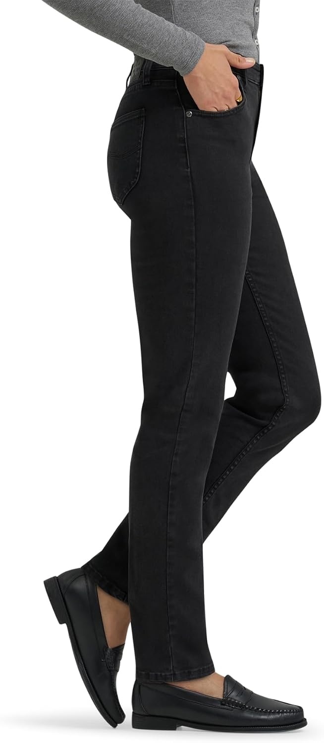 image:imageLee Womens Legendary Slim Straight JeanRough Ride