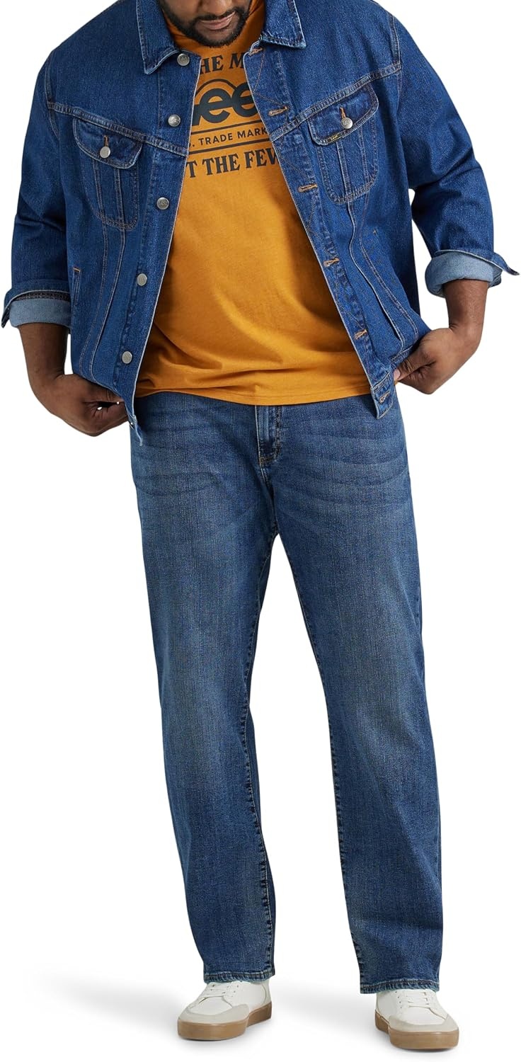 image:imageLee Mens Big amp Tall Extreme Motion Relaxed Straight JeanMaddox