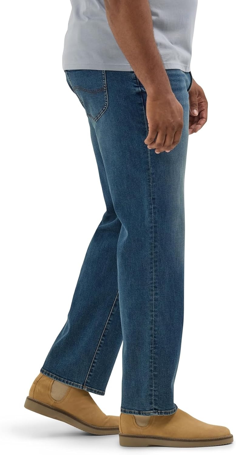 image:imageLee Mens Big amp Tall Extreme Motion Relaxed Straight JeanWarrior