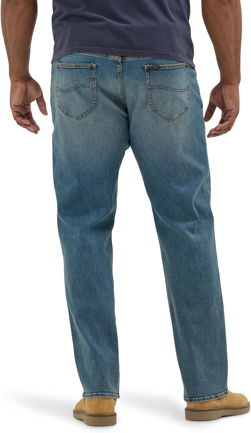 image:imageLee Mens Big amp Tall Extreme Motion Relaxed Straight JeanZone
