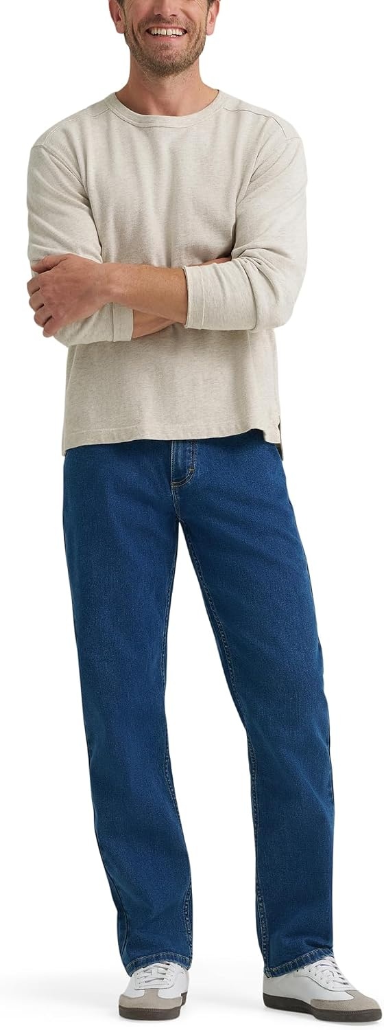 image:imageLee Mens Legendary Relaxed Straight Jean with Comfort StretchCrossing