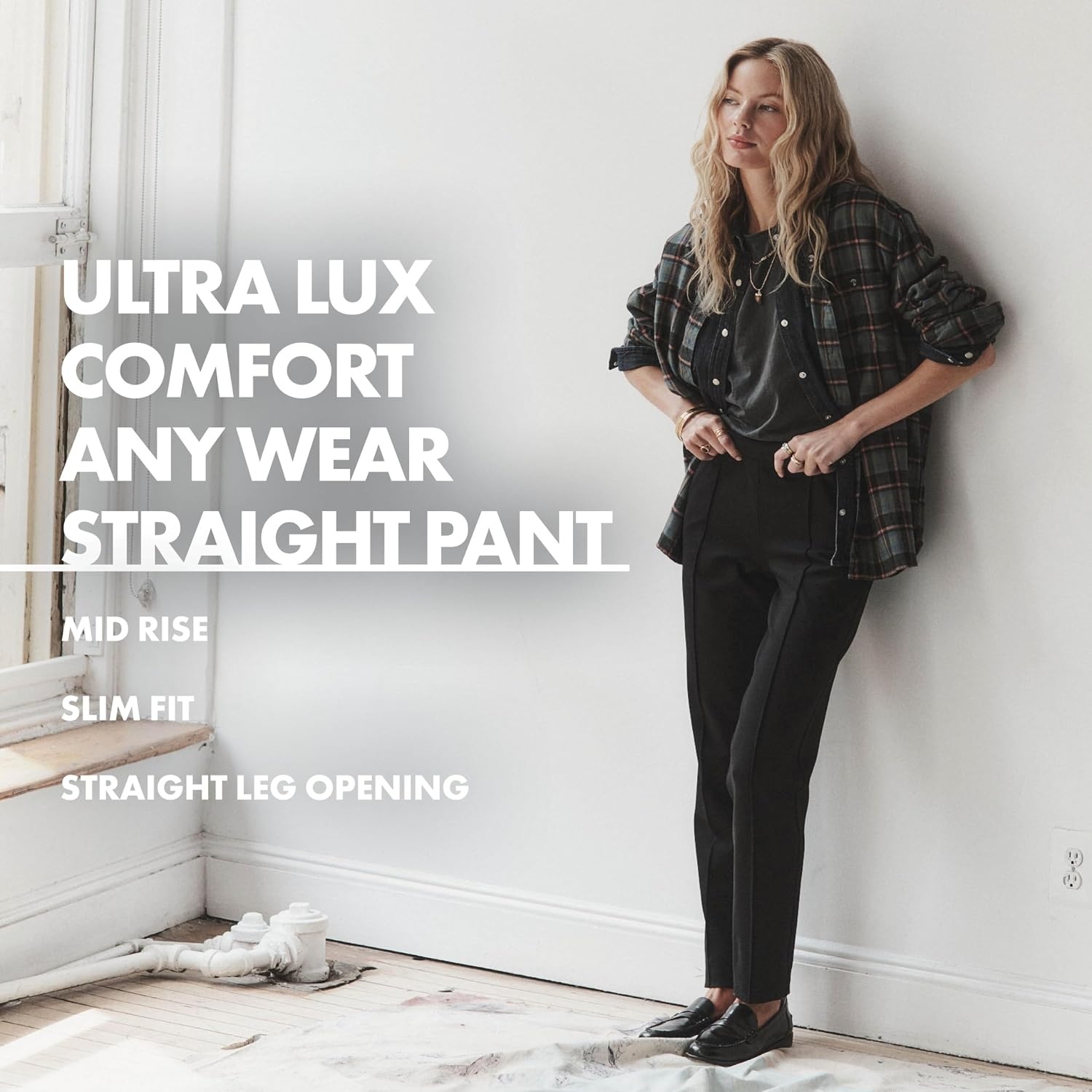 image:imageLee Womens Ultra Lux Comfort Any Wear Straight Leg PantEmperor Navy