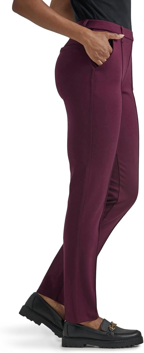 image:imageLee Womens Ultra Lux Comfort Any Wear Straight Leg PantRodeo