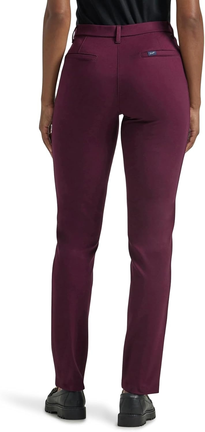 image:imageLee Womens Ultra Lux Comfort Any Wear Straight Leg PantRodeo