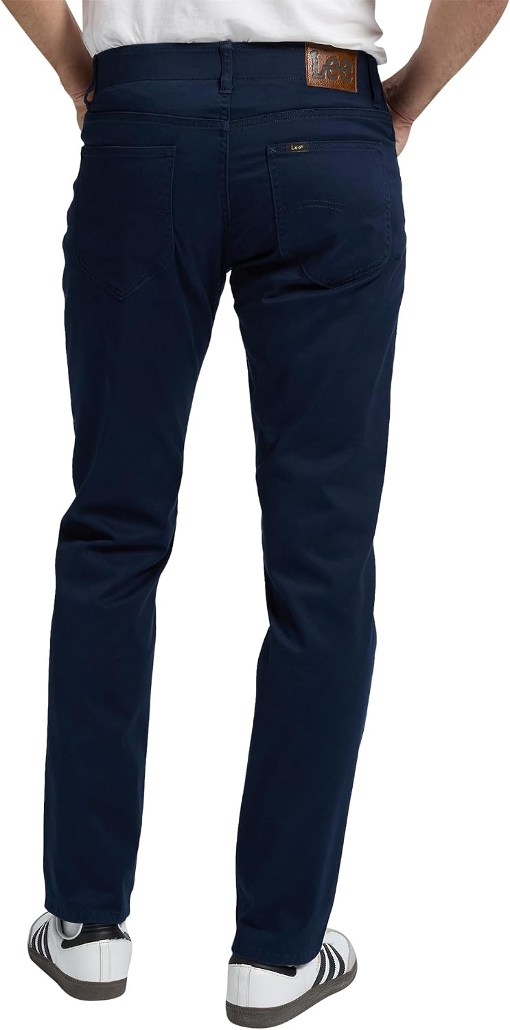 image:imageLee Mens Extreme Motion Straight Taper JeanRivet Navy