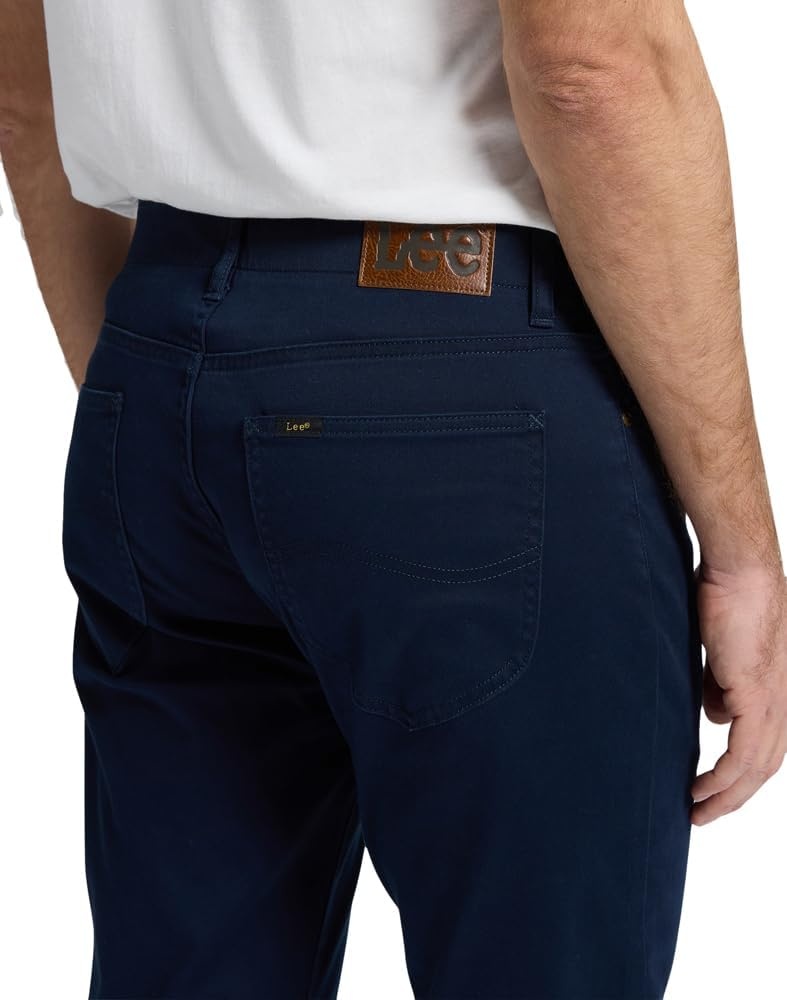 image:imageLee Mens Extreme Motion Straight Taper JeanRivet Navy