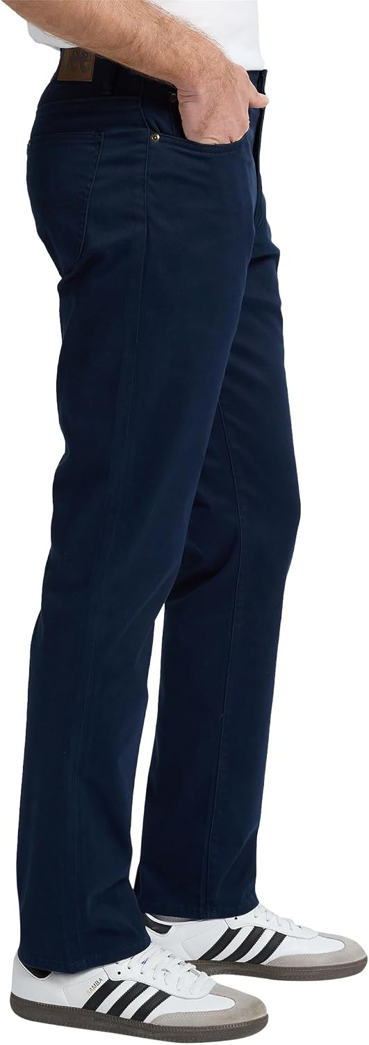 image:imageLee Mens Extreme Motion Straight Taper JeanRivet Navy