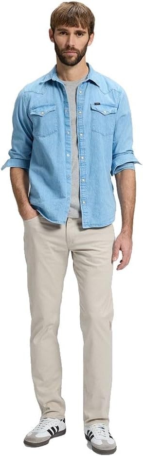image:imageLee Mens Extreme Motion Straight Taper JeanSalina Stone