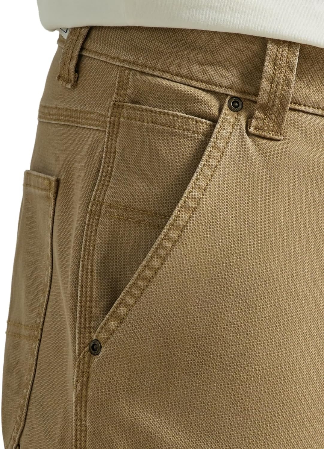 image:imageLee Mens Legendary Workwear Carpenter JeanDark Khaki