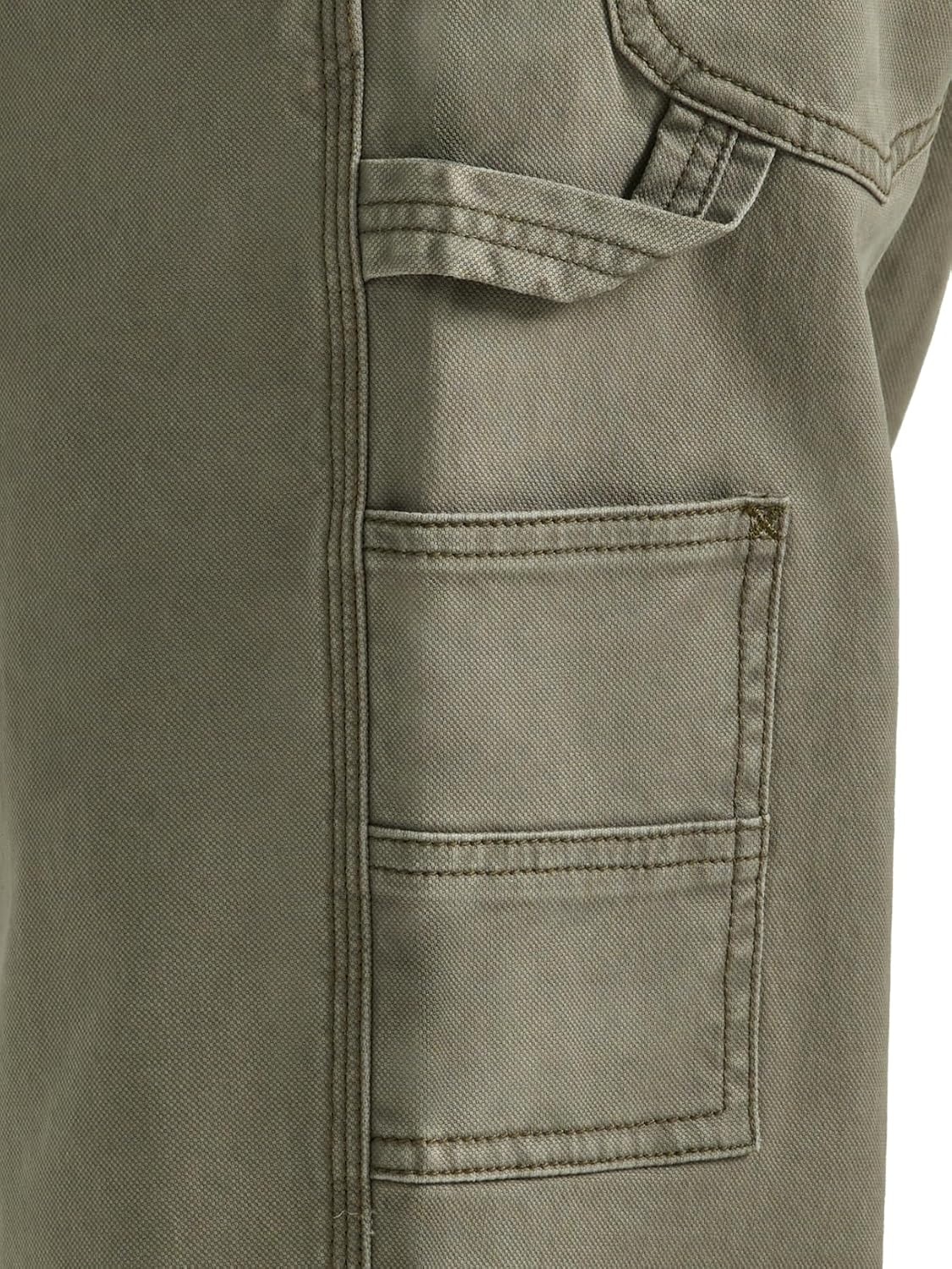 image:imageLee Mens Legendary Workwear Carpenter JeanMuted Olive