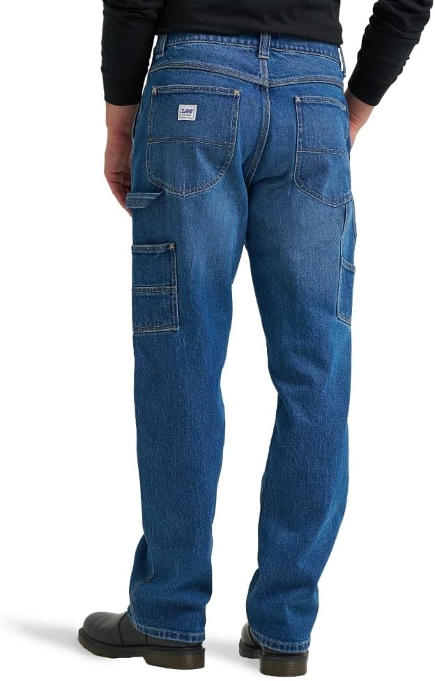 image:imageLee Mens Legendary Workwear Carpenter JeanPainters Blue