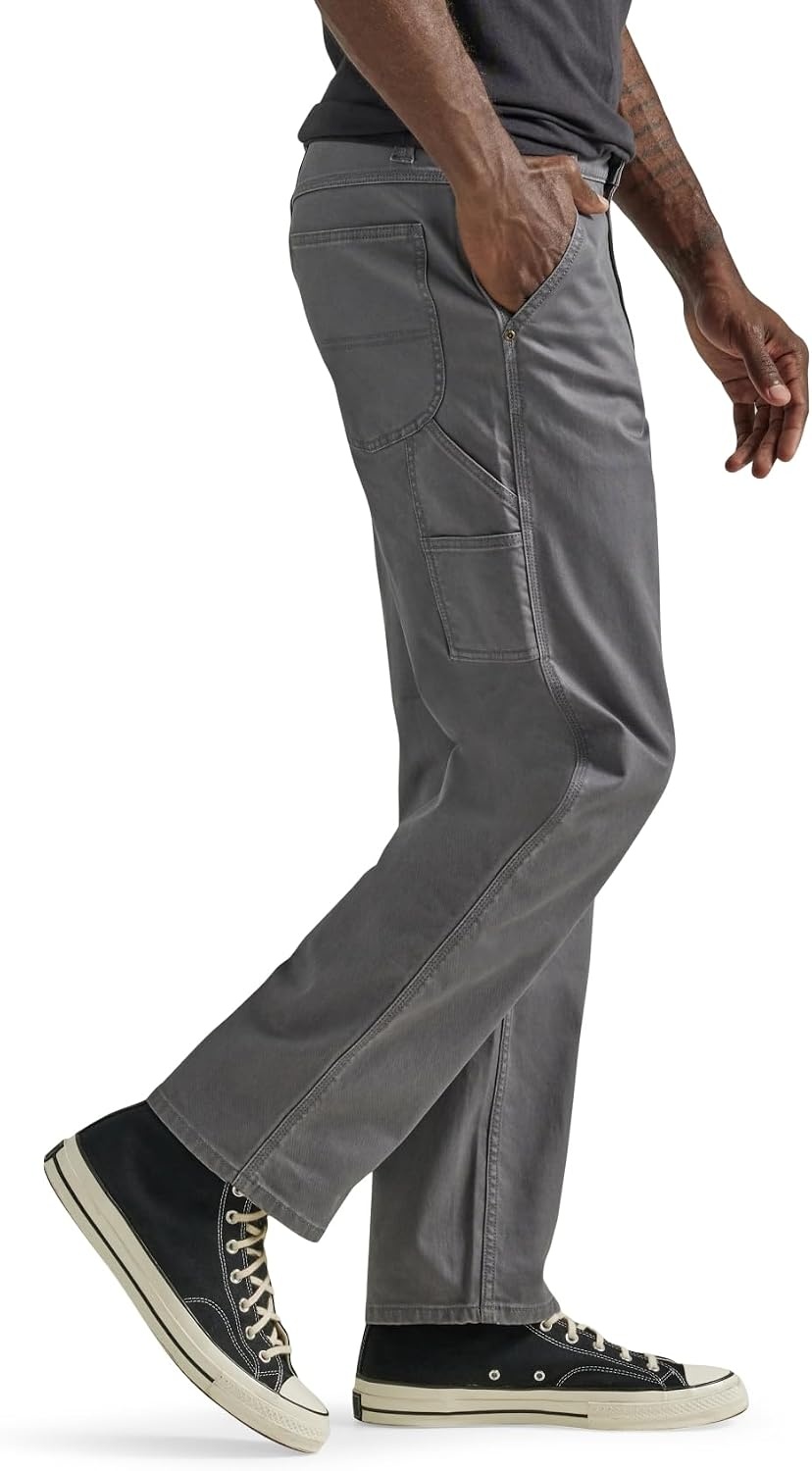 image:imageLee Mens Legendary Workwear Carpenter JeanPainters Gray