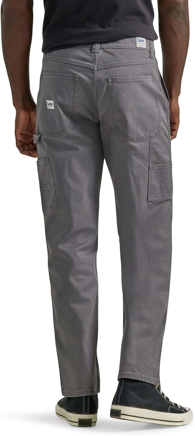image:imageLee Mens Legendary Workwear Carpenter JeanPainters Gray