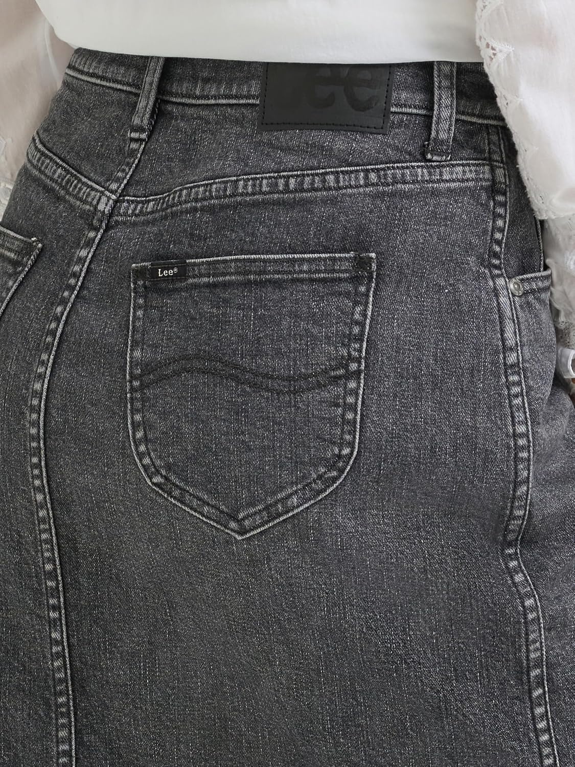 image:imageLee Womens Legendary Denim SkirtDark Powder