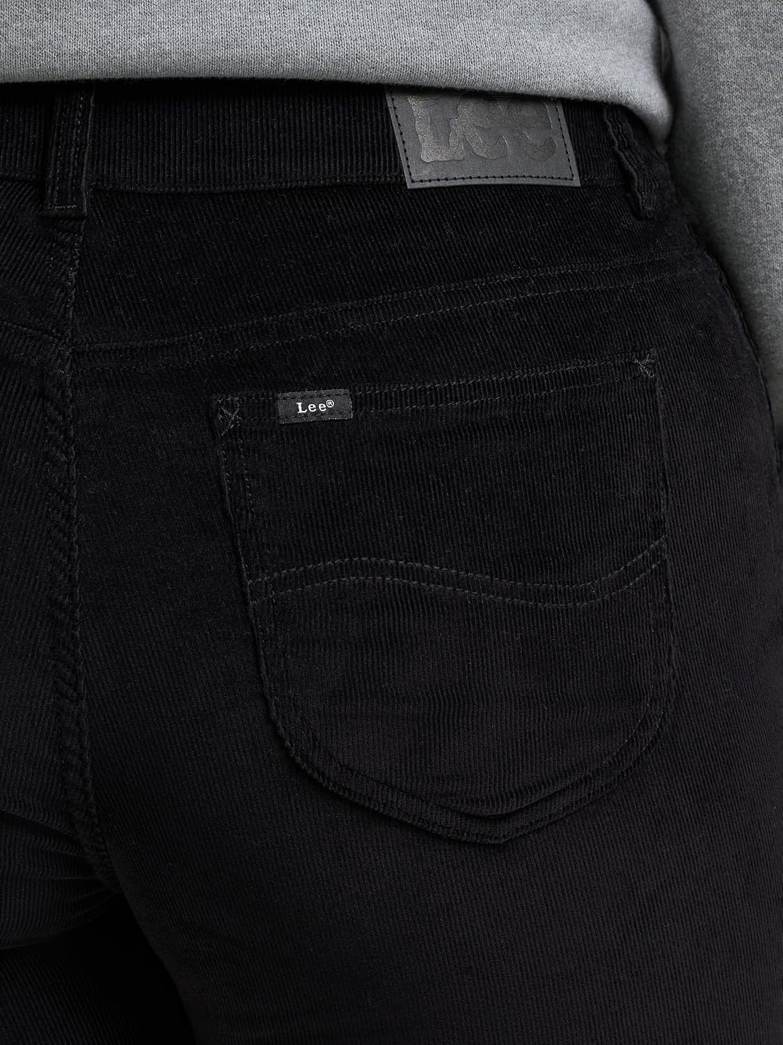 image:imageLee Womens Plus Size Legendary Mid Rise Straight Leg JeanBlack Corduroy
