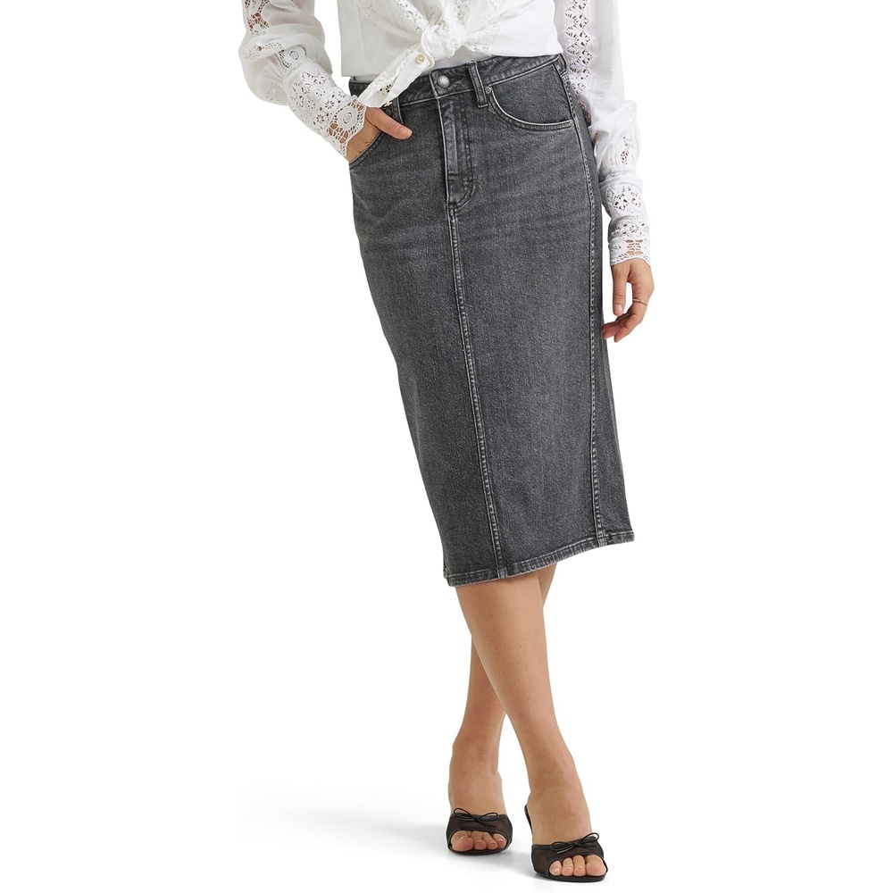 image:imageLee Womens Legendary Denim SkirtDark Powder